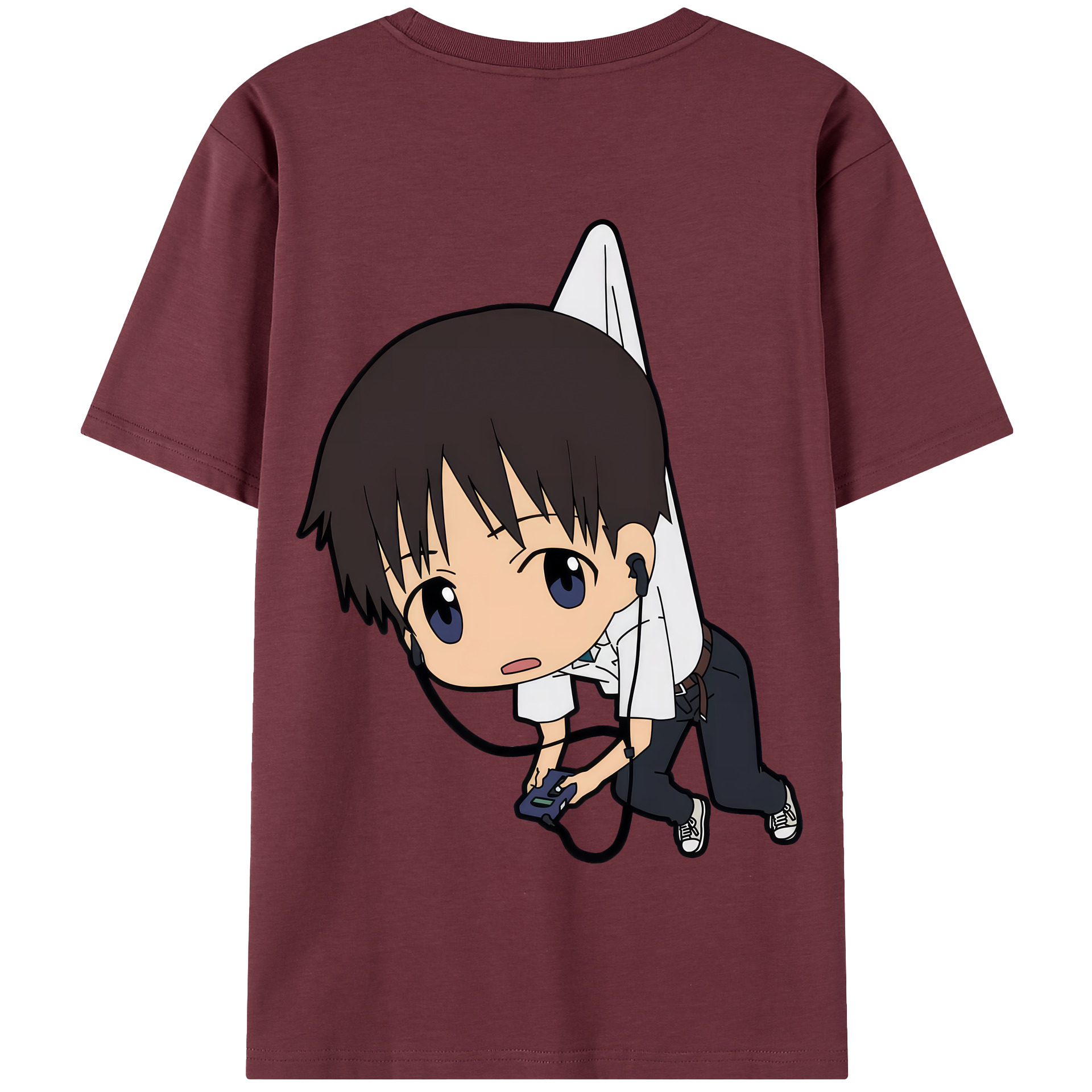（画像用） EVA 新世紀エヴァンゲリオン 綿100％半袖Tシャツ（背面プリント）